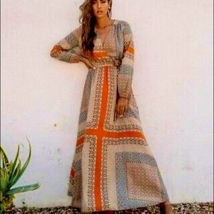 NWT Vici maxi dress